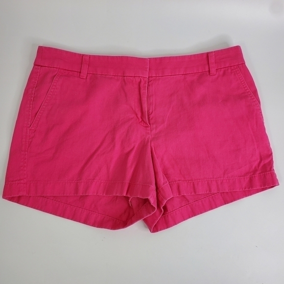 J. Crew Women’s Bright Hot Pink Shorts Size 12 - Picture 8 of 8